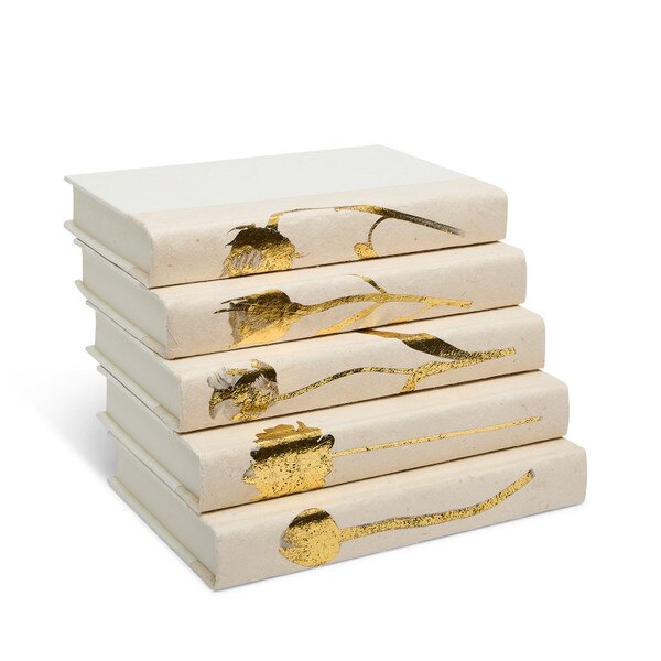 Botanical Book Stack I Macro 2